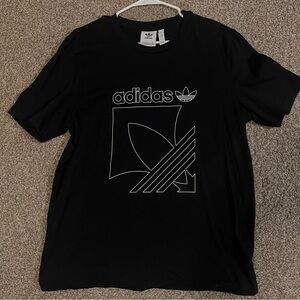 Adidas Logo Tee Relaxed Fit Men’s Large Shirt